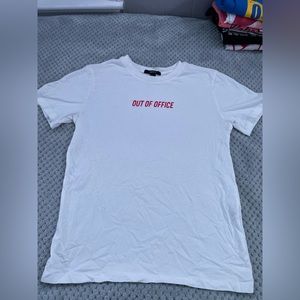 out of office tee